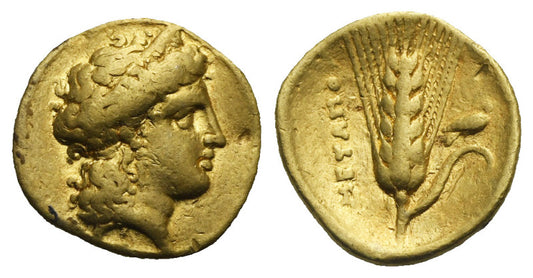 LUCANIA. Metapontum. Zeit Alexanders des Molossers, etwa 334-330 v. Chr.