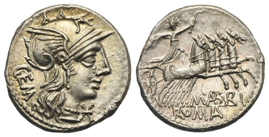 M. Aburius M. f. Zwillinge, ca. 132 v. Chr.