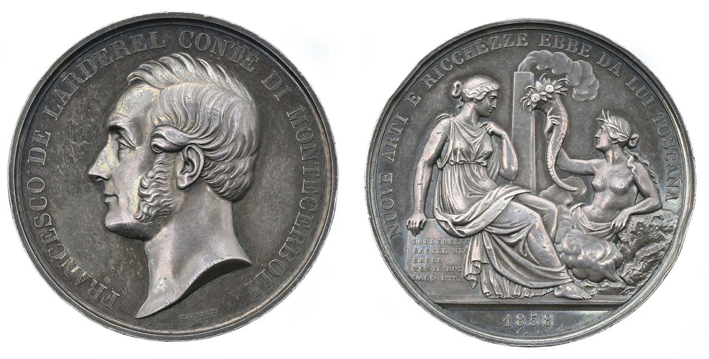 Francesco de Larderel, 1789-1858. Count of Montecerboli