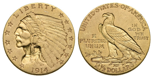 United States of America 2½ Dollars 1914